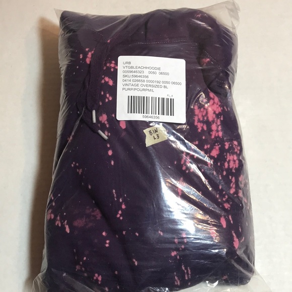 SALE! Urban Renewal Vtg Oversized Bleached Hoodie - Picture 10 of 10